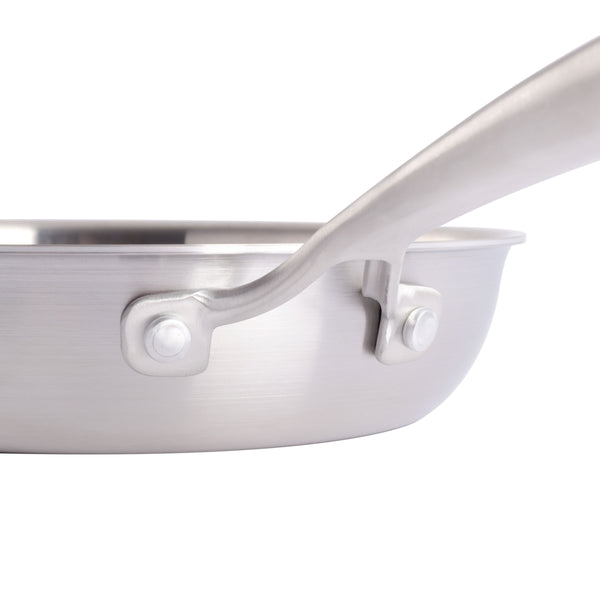 Gibson Home Babish 8 Inch Stainless Steel Triply Professional Grade Fry Pan