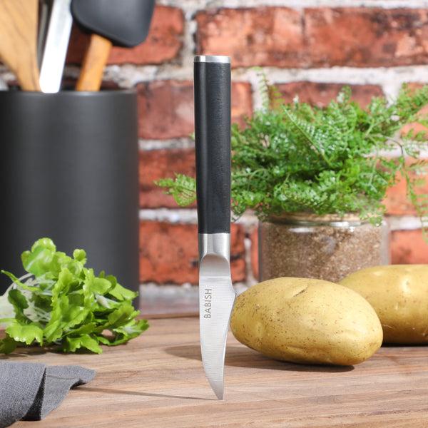 Gibson Home Babish High-Carbon 1.4116 German Steel 2.5" Bird's Beak Knife