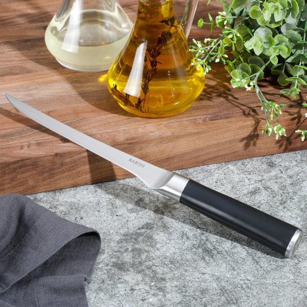 Gibson Home Babish High-Carbon 1.4116 German Steel 7" Boning Knife
