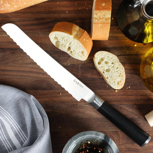 Gibson Home Babish High-Carbon 1.4116 German Steel 8" Bread Knife