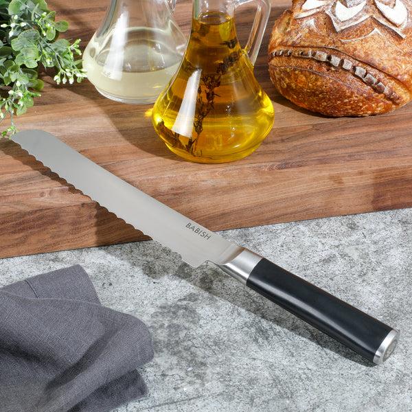 Gibson Home Babish High-Carbon 1.4116 German Steel 8" Bread Knife