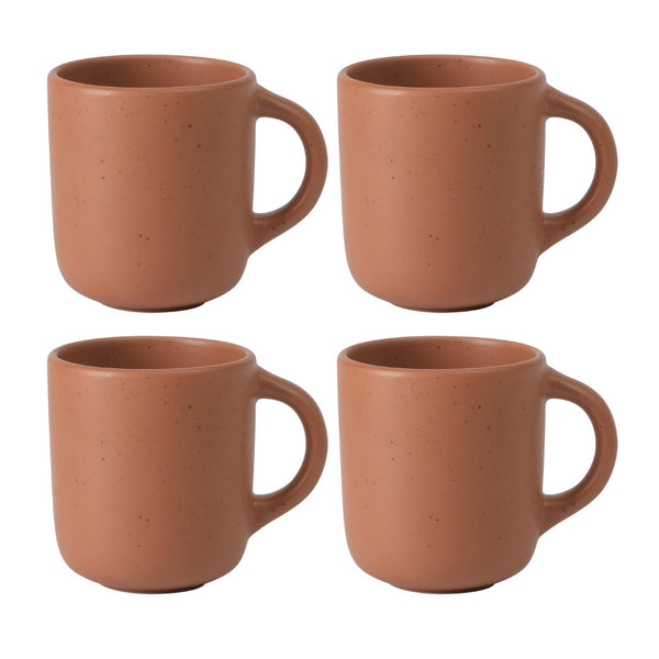 gibson home Bloomhouse Corsica Clay 4 Piece Mug Set gibson home Bloomhouse Corsica Clay 4 Piece Mug Set