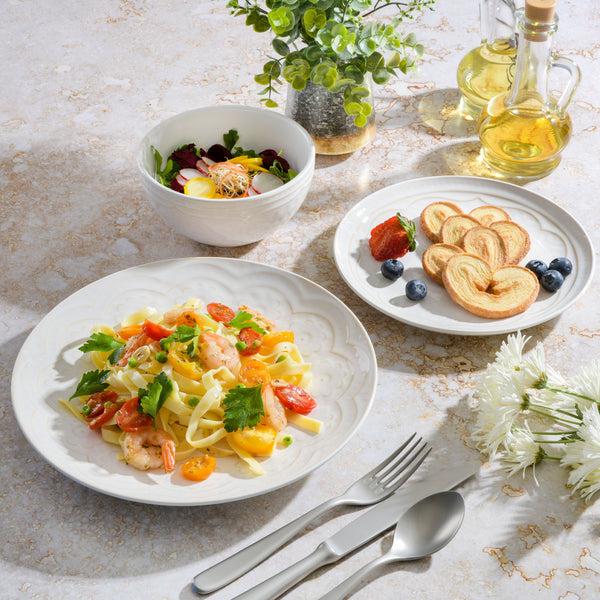 Gibson Home Gibson Elite Alemany 18-Piece Porcelain Dinnerware Set