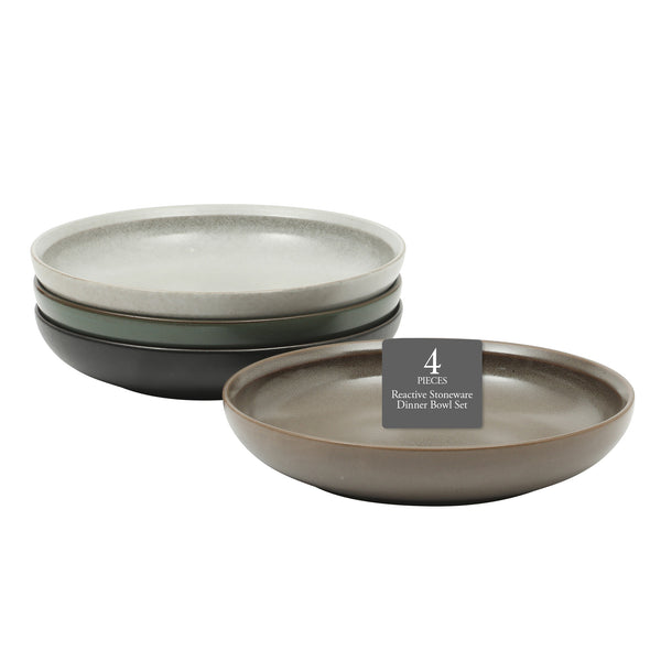 gibson home Gibson Elite Beckett 4-Piece Dinner Bowl Set – Reactive Glaze Stoneware – Shallow Pasta Bowls – Wide-Rim Round Design – Microwave & Dishwasher Safe gibson home Gibson Elite Beckett 4-Piece Dinner Bowl Set – Reactive Glaze Stoneware – Shallow Pasta Bowls – Wide-Rim Round Design – Microwave & Dishwasher Safe