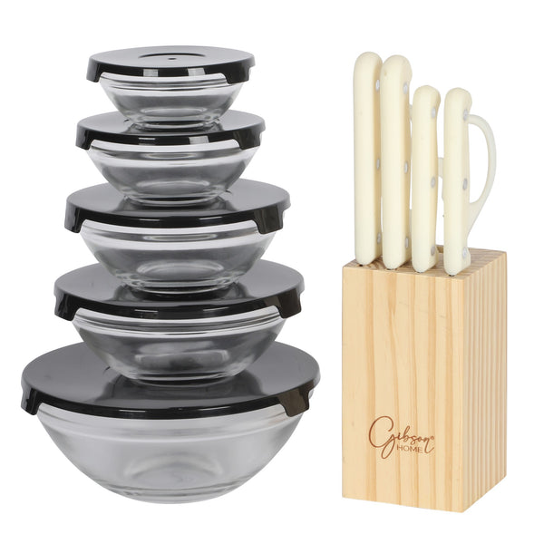 Gibson Home Gibson Home 74 Piece Kitchen In A Box Pots And Pans Cookware Plates And Bowls Dinnerware Cutlery Knife Block Flatware Utensils Kitchen Tools & Gadgets Kitchen Storage Glasses Set