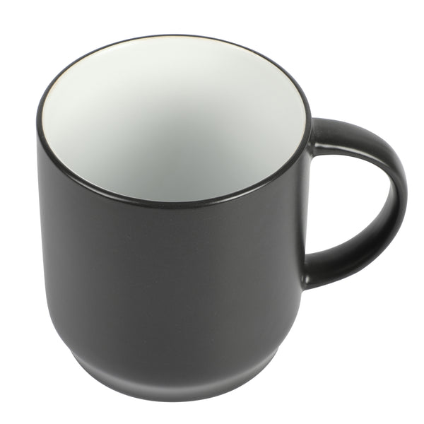 Gibson Home Babish 4 Pack Stoneware Stackable Mugs