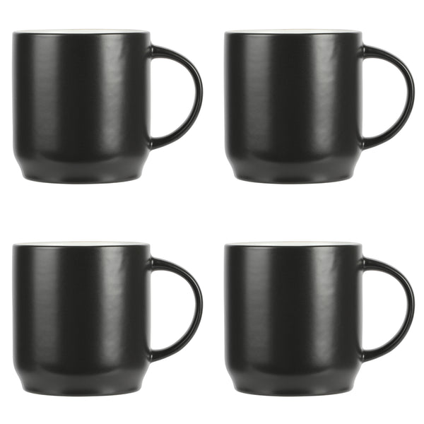 gibson home Babish 4 Pack Stoneware Stackable Mugs gibson home Babish 4 Pack Stoneware Stackable Mugs