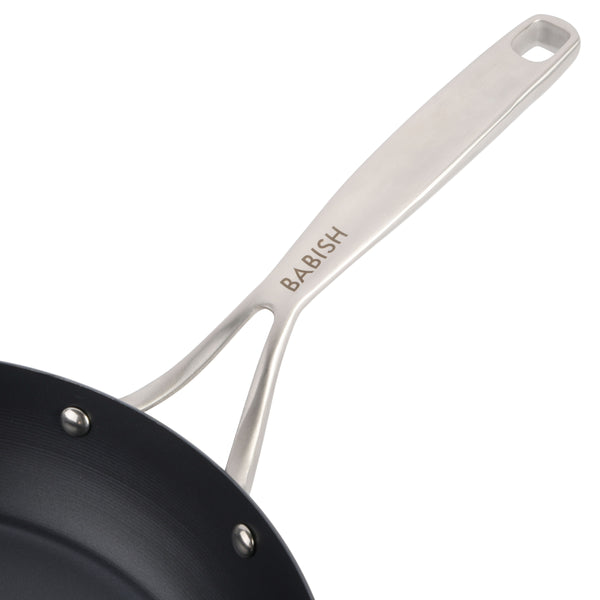 Gibson Home Babish Blue Steel 12" Fry Pan