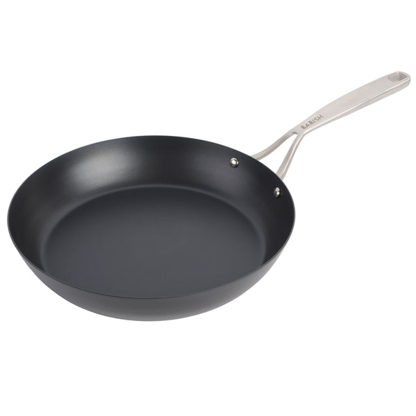 gibson home Babish Blue Steel 12" Fry Pan