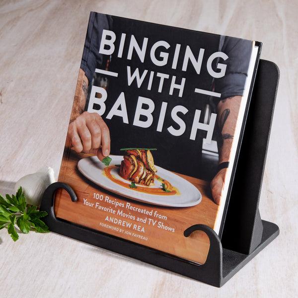 Gibson Home Babish Cast Iron Cookbook Holder