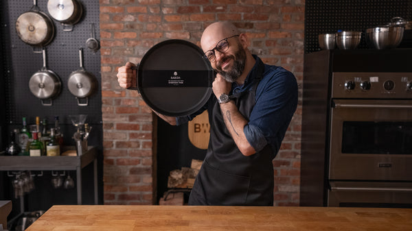 Gibson Home Babish Cast Iron Everyday Pan 13-Inch