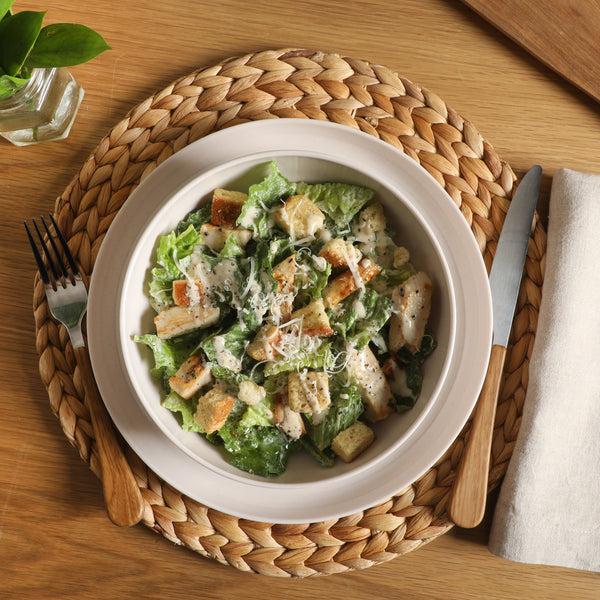 Gibson Home Gibson Home Candy Skies 12 Piece Unbreakable Wheat Straw Melamine Plates And Bowls Dinnerware Set - Outdoor Camping & Everyday Use - Matte Exterior/Shiny Interior