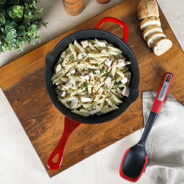 Gibson Home Crock-Pot Enamel Cast Iron Skillet