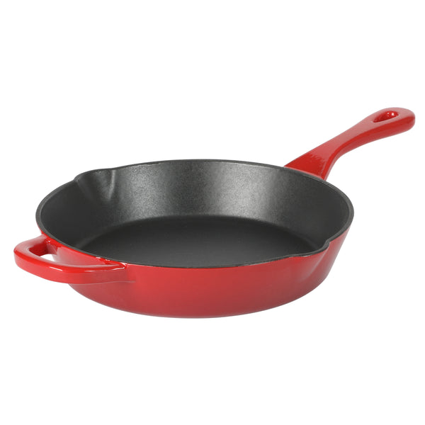 gibson home Crock-Pot Enamel Cast Iron Skillet