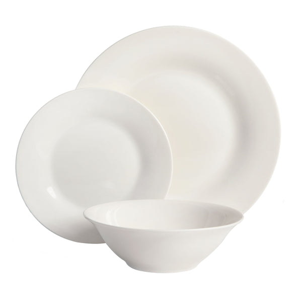 Gibson Home Gibson Home Everyday Round 12-Piece Fine Ceramic Dinnerware Set