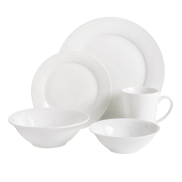 Gibson Home Gibson Home Everyday Round 40-Piece Expanded Fine Ceramic Dinnerware Set