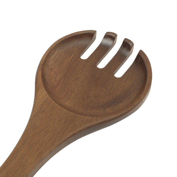 Gibson Home Gibson Home Laurelton 3 Piece Large 13" Acacia Wood Salad Serving Bowl Set W/ 2 Serving Tools