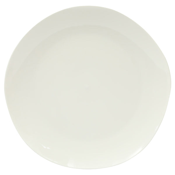 Gibson Home Gibson Home Lindendale 16 Piece Porcelain Ceramic Plates And Bowls Dishes Scratch And Chip Resistant Service For 4 Dinnerware Set - White
