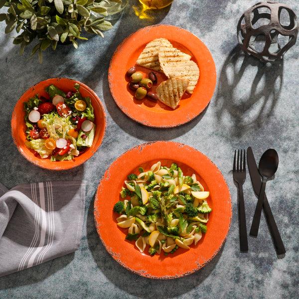 Gibson Home Gibson Home Mauna 12-Piece Melamine Dinnerware Set