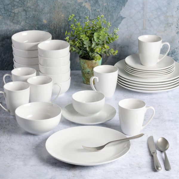 Gibson Home Gibson Home Ogalla Whiteware Dinnerware Set