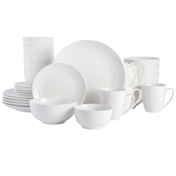 gibson home Gibson Home Ogalla Whiteware Dinnerware Set