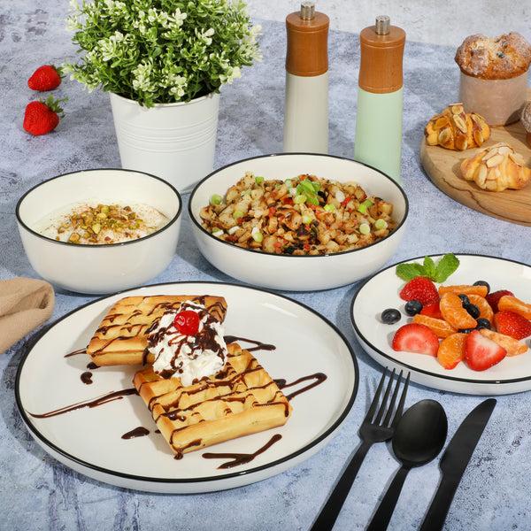 Gibson Home Gibson Home Oslo 16-Piece Porcelain Dinnerware Set