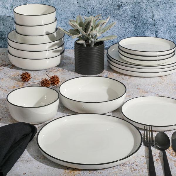 Gibson Home Gibson Home Oslo 16-Piece Porcelain Dinnerware Set