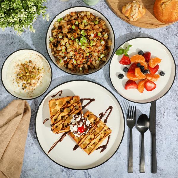 Gibson Home Gibson Home Oslo 16-Piece Porcelain Dinnerware Set