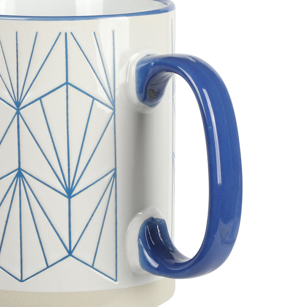 Gibson Home Gibson Home Parkmill 17oz 4-Pack Stoneware Mugs