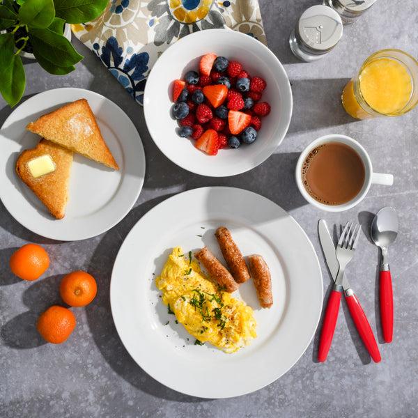 Gibson Home Gibson Home Regal White II 32-Piece Dinnerware Combo Set