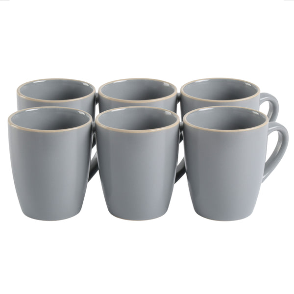Gibson Home Gibson Home Rockaway 6-Piece 12.5oz Mug Set