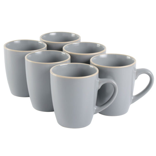 gibson home Gibson Home Rockaway 6-Piece 12.5oz Mug Set