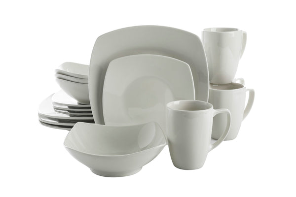 gibson home Gibson Home Zen Buffet 16-Piece Porcelain Dinnerware Set