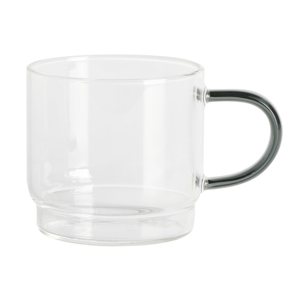 Gibson Home Gibson Soho Lounge 4-Pack 3.8oz Glass Espresso Cup Set W/ Rack