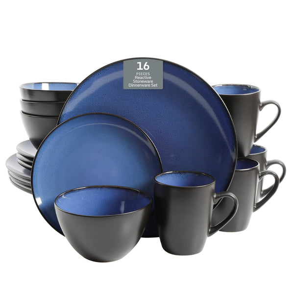 Gibson Home Gibson Soho Lounge Round 16-Piece Reactive Stoneware Dinnerware Set