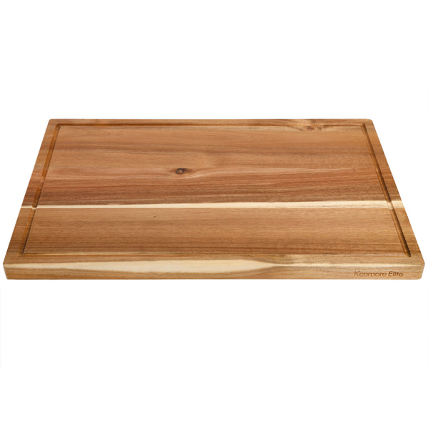 gibson home Kenmore Kenosha 24" x16" Acacia Wood Cutting Board