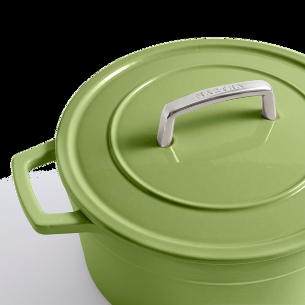 Gibson Home Martha By Martha Stewart 5-Quart Enameled Cast Iron Dutch Oven W/ Lid