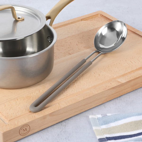 Gibson Home Martha Stewart 5-Piece Sprucedale Stainless Steel Kitchen Tools And Gadget Set