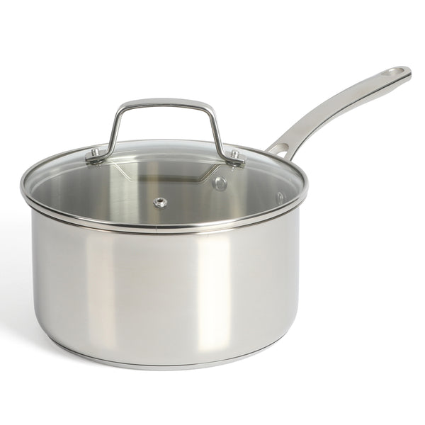gibson home Martha Stewart Castelle 3.5-Quart Stainless Steel Sauce Pan gibson home Martha Stewart Castelle 3.5-Quart Stainless Steel Sauce Pan