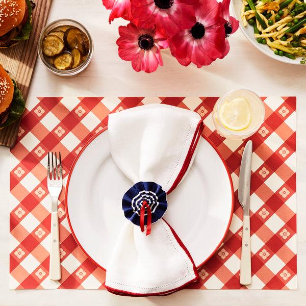 Gibson Home Martha Stewart Cliffield 16-Piece Porcelain Dinnerware Set