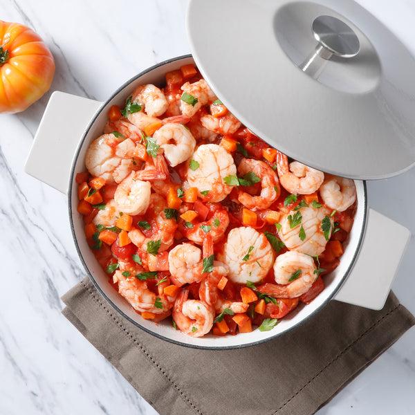 Gibson Home Martha Stewart Eastholm 5-Quart Enameled Cast Iron Dutch Oven