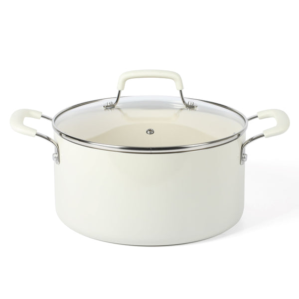 Gibson Home Martha Stewart Everyday Charlemont 12-Piece Forged Aluminum Cookware Set