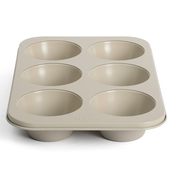 Gibson Home Martha Stewart Gallen 10 Piece Baking Pans Ceramic PFA Free Non Toxic Non Stick Bakeware Set