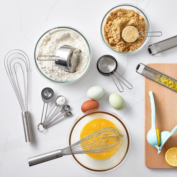 Gibson Home Martha Stewart Summersol 6-Piece (67.6oz 50.7oz 33.8oz) Borosilicate Glass Mixing Bowl Set W/ Lids