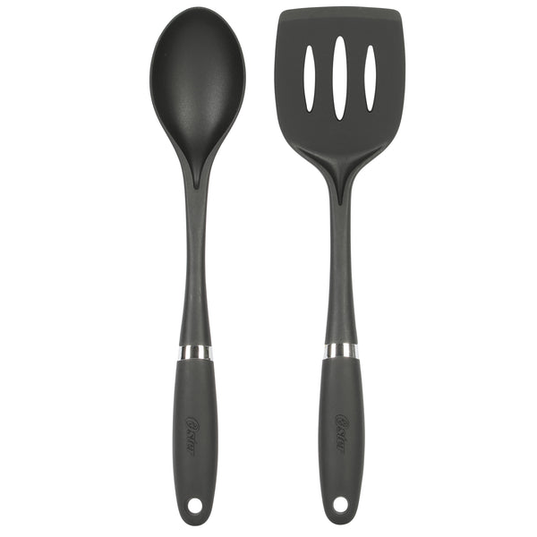 Gibson Home Oster Clairborne 10-Piece Aluminum Cookware Set W/ Tools