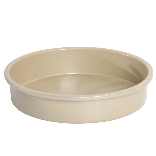 Gibson Home Oster Verlice 5 Piece Carbon Steel Baking Pans Bakeware Set W/ Premium PFA Free Nonstick - Champagne Gold