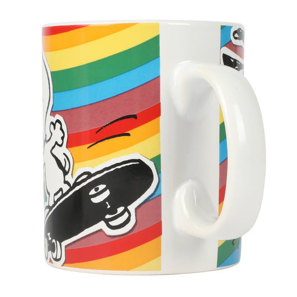 Gibson Home Peanuts 70th Anniversary 4-Piece 15oz Snoopy Stoneware Mug Set