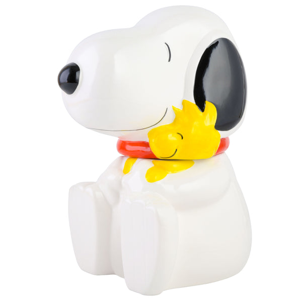 gibson home Peanuts Classic Snoopy 11" Ceramic Cookie Jar w/ Fitted Lid gibson home Peanuts Classic Snoopy 11" Ceramic Cookie Jar w/ Fitted Lid