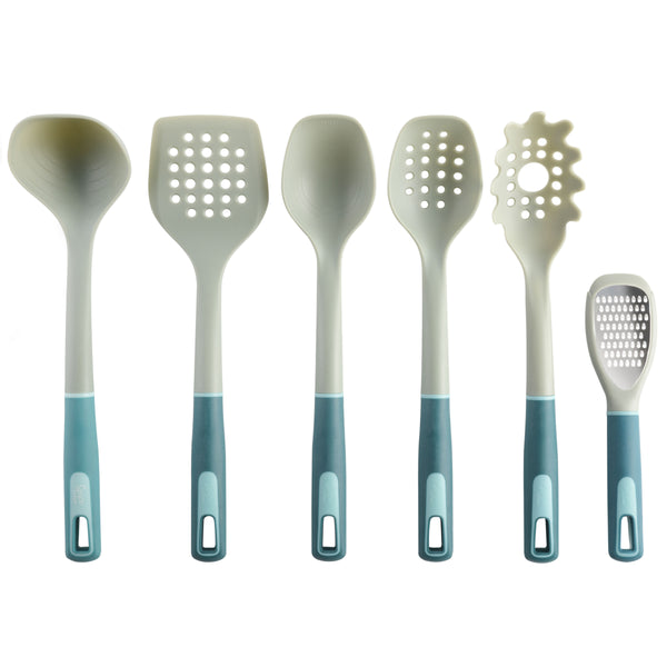 Gibson Home Spice By Tia Mowry 12-Piece Tool And Gadget Set W/ Ceramic Crock