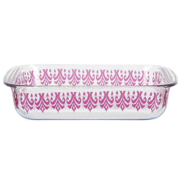 Gibson Home Spice By Tia Mowry Spice Cloves 1.8-Quart Oven Dishwasher And Microwave Safe Borosilicate Glass Square Bakeware